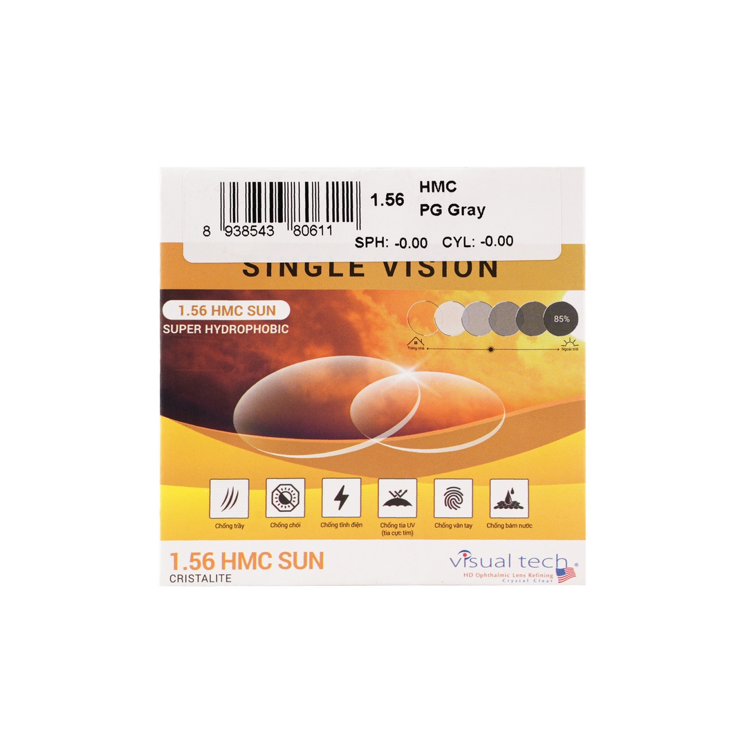 Single Vision156 156 HMC Sun PG Gray